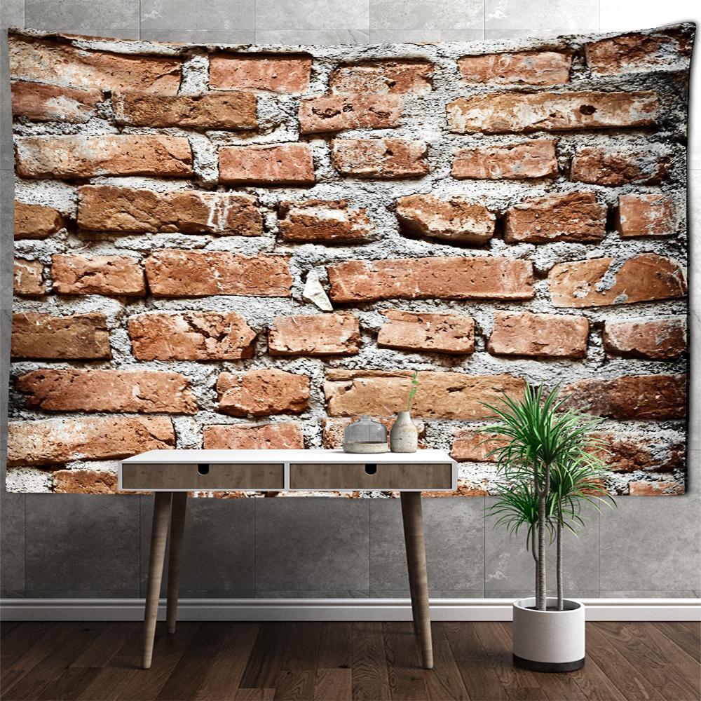 Vintage Brick and Stone Patter - đánh giá và giá Home Decor Hippie