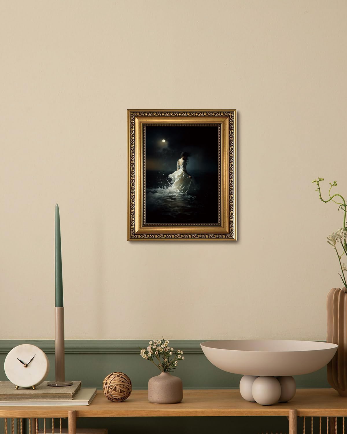 Framed Canvas Wall Art Gothic  - đánh giá và giá Home Decor Gothic