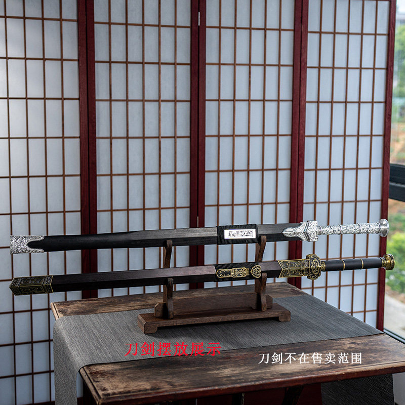 Wenge Wood Sword Display Stand - đánh giá và giá Home Decor Exhibition
