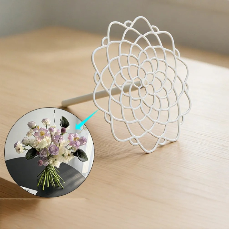 Spiral Ikebana Stem Holder Vas - đánh giá và giá Home Decor Vase With Flowers