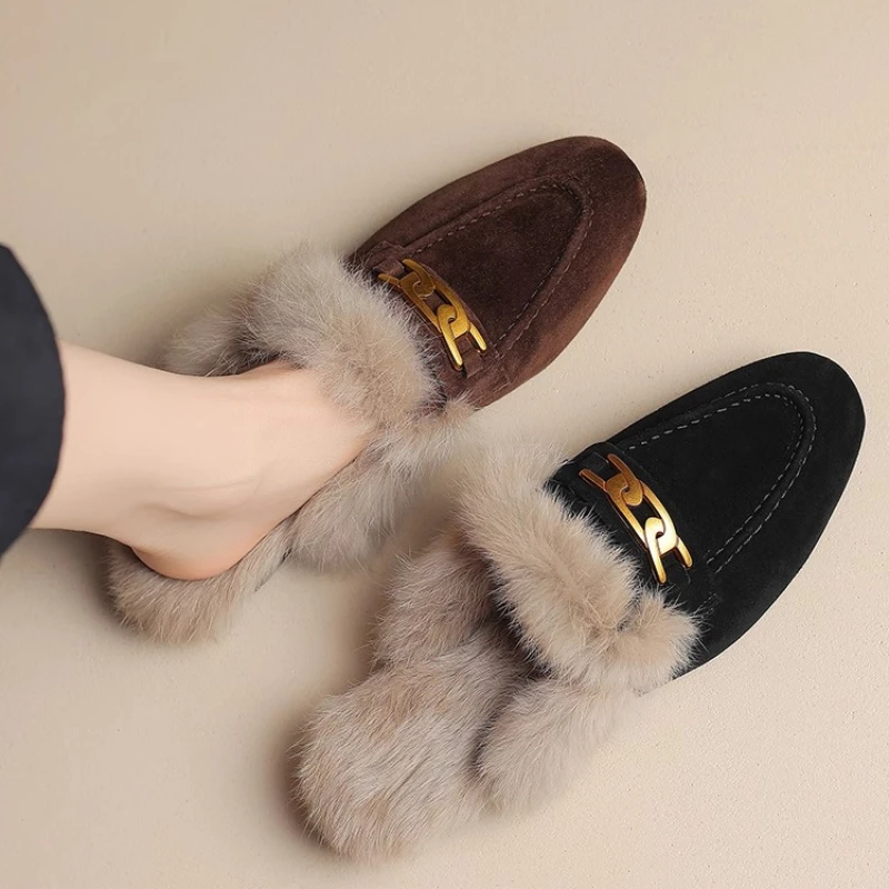 Women's Fashion Plush Slippers - đánh giá và giá Home Decor Retro