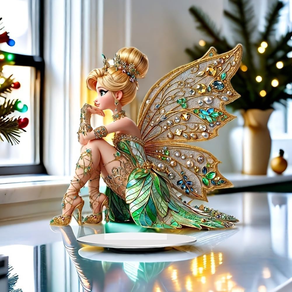 Mini Table Flower Fairy Statue - đánh giá và giá Home Decor Retro