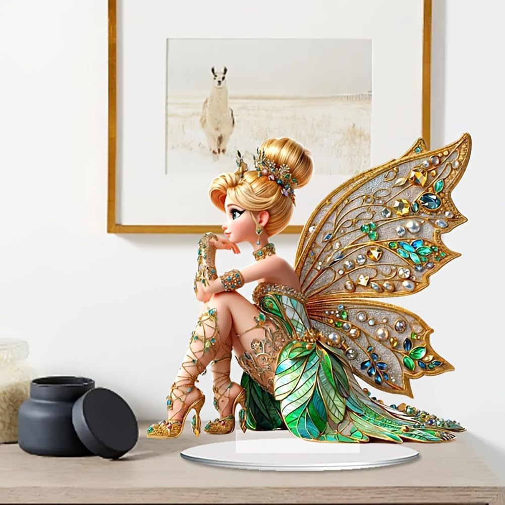 Mini Table Flower Fairy Statue - đánh giá và giá Home Decor Retro