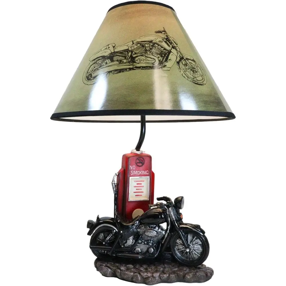 Vintage Retro Black Motorcycle - đánh giá và giá Home Decor Retro