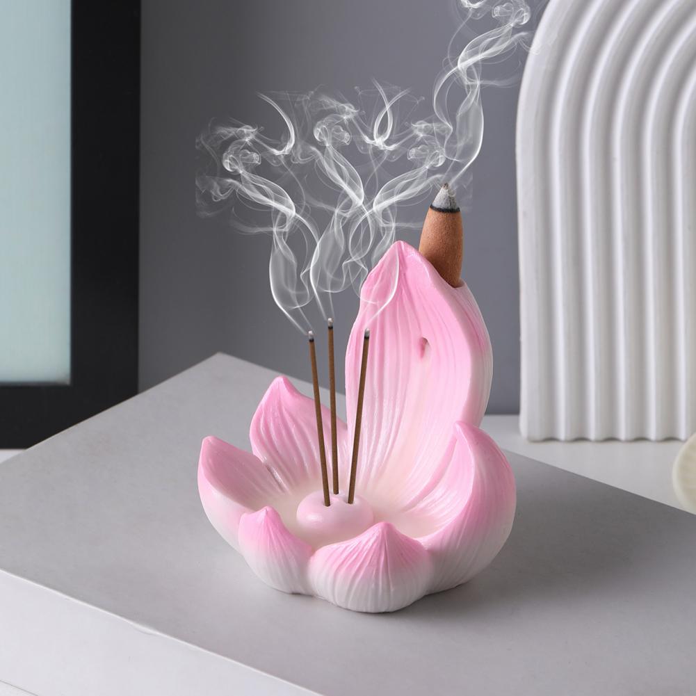 Lotus Incense Holder Resin Lot - đánh giá và giá Incense Stick Holder