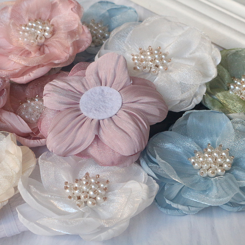 5PCS 7.5CM Chiffon Organza Fab - đánh giá và giá Home Decor Center
