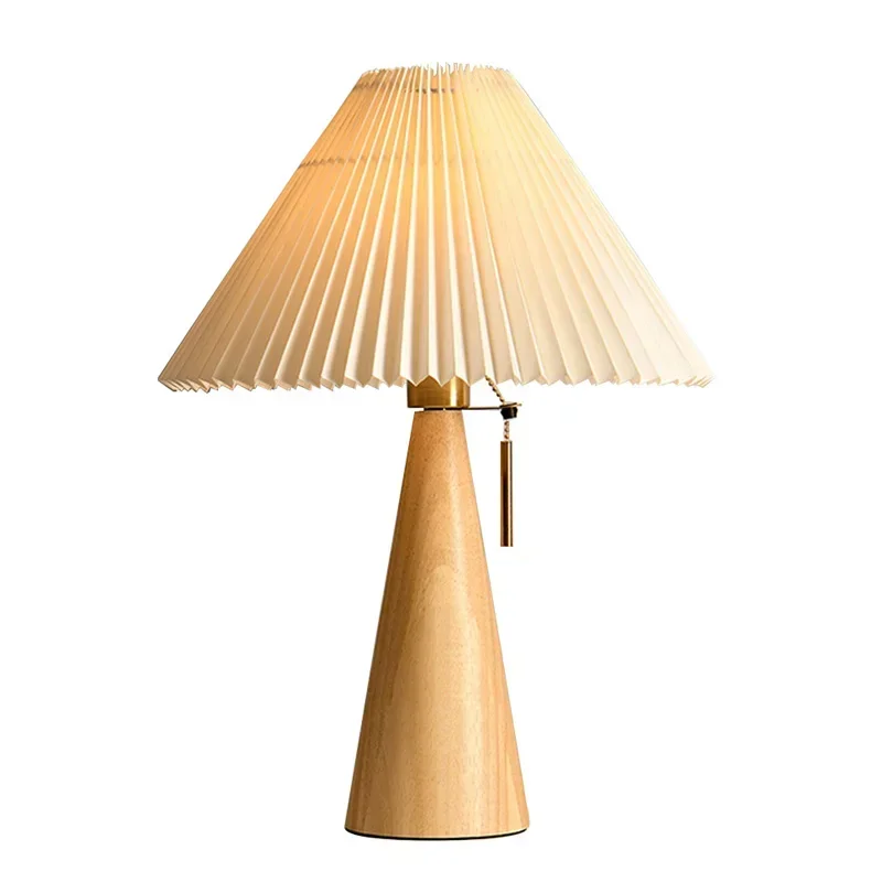 Retro Pleated Table Lamp Nordi - đánh giá và giá Home Decor Retro