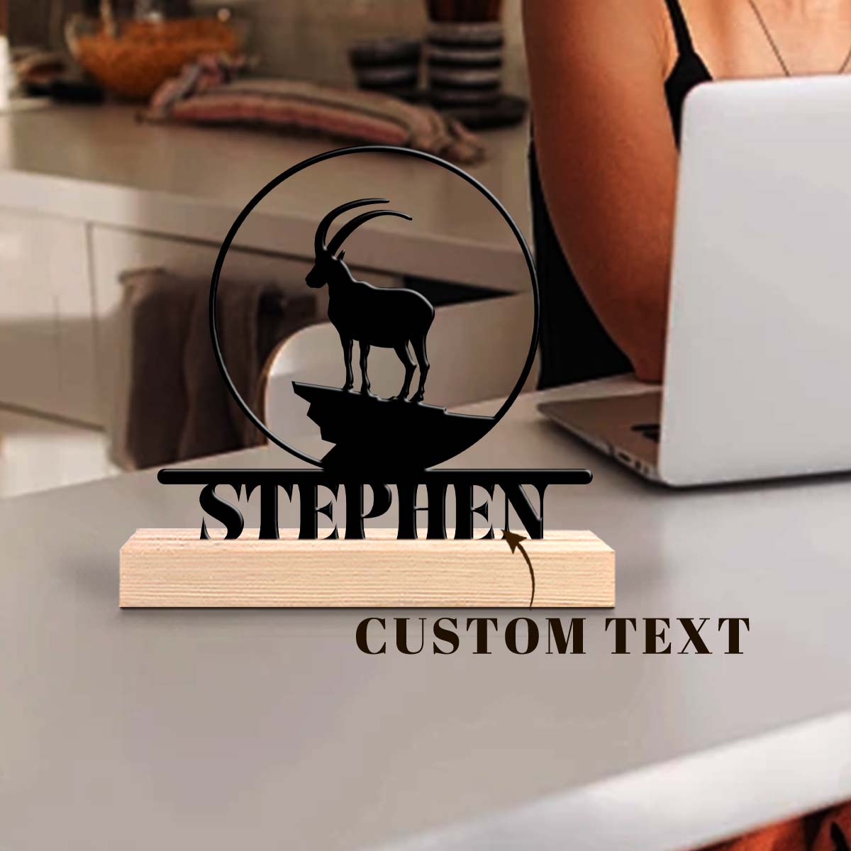 1pc Personalized Iron Desktop  - đánh giá và giá Home Decor For Wedding