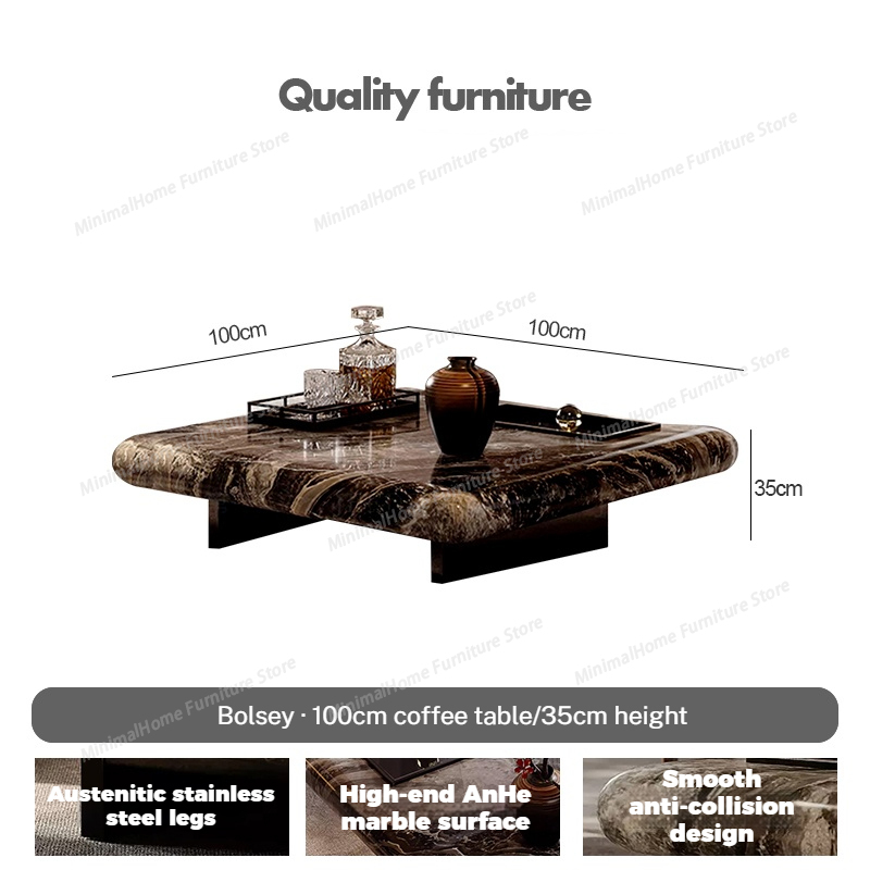 Italian Marble Square Coffee T - đánh giá và giá Home Decor Center