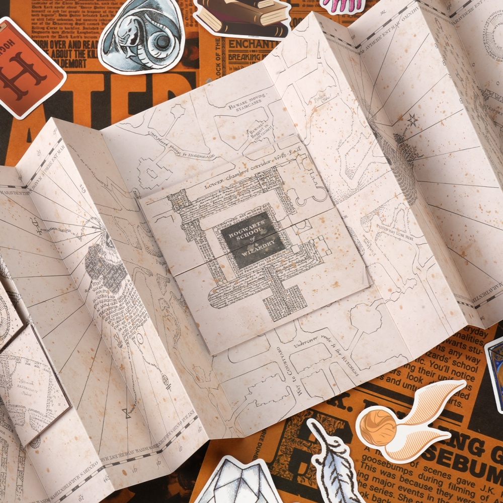 1PC Map Of The Marauder's Scho - đánh giá và giá Home Decor Pinterest