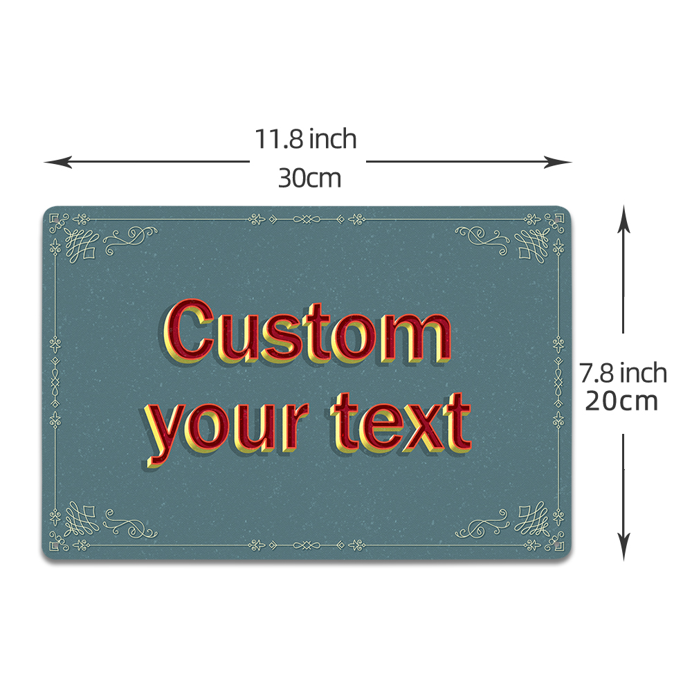 Personalized Faux 3D Text Meta - đánh giá và giá Home Decor Quotes